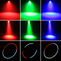 U`King 19X15W Luz Móvil Wash DMX512 RGBW 4IN1 LED con Zoom para Escenario, DJ, Discoteca, KTV, Bar, Fiesta