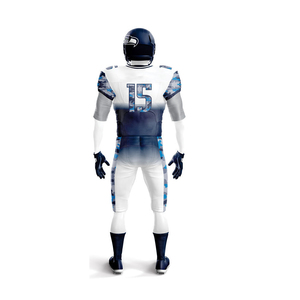 Uniforme de Fútbol Americano Personalizado de Primera Calidad en Venta, Conjunto Deportivo, Sublimación de Poliéster de Alto Rendimiento - Product Image 3