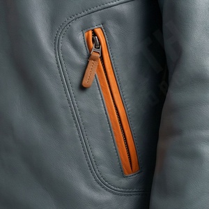 Chaqueta de Motociclista de Cuero Genuino para Hombre de la Mejor Calidad, Nueva Colección de Invierno, Chaquetas de Motocicleta con Protecciones Desmontables Personalizadas - Product Image 5