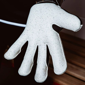 Gants de gardien de but de football professionnels unisexes, logo personnalisé, protection de football adaptée à l'extérieur, fabriqués en cuir de qualité, OEM - Product Image 3