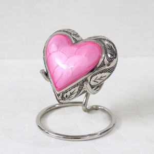 Urnas de Latón de Alta Calidad para Cenizas, Productos Personalizados, Grabadas, con Diseño Floral Electrochapado, Urna Funeraria Artesanal para Cenizas Humanas - Product Image 1