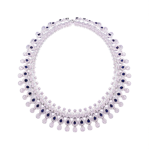 Ensemble de colliers fins en pierres de cristal de créateur 10575548DBL - Product Image 2
