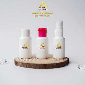 Bouteille en plastique PET OEM 100ml Pulvérisateur à pompe Bouchon à vis Shampooing Poils du visage Soins minéraux Cosmétiques Sérigraphie Vietnam - Product Image 5