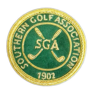 Badges de club brodés de haute qualité, patchs en tissu, couleurs personnalisées, décoration cérémonielle durable, meilleur fournisseur - Product Image 1