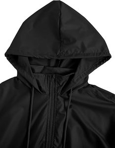 Women's Zip Up Lightweight Windbreaker <b>Jacket</b> Sport Casual Workout Hoodie Outerwear <b>with</b> <b>Pockets</b> Rainy Day Outfits - Product Image 2