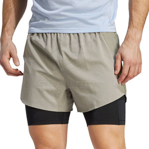Pantalones Cortos Deportivos Casuales para Hombre, de Tela Ligera y Duradera, Transpirables, de Secado Rápido, Cintura Elástica, para Entrenamiento Intenso y Uso Prolongado - Product Image 2