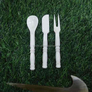 Juego de Cucharas para Servir de Hueso de Búfalo Hechas a Mano de Primera Calidad, Utensilios de Cocina de Lujo Vintage para Fiestas y Cenas a Precio de Mayoreo - Product Image 4