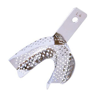 Bandejas de Impresión Dental Manuales de Acero Inoxidable Alemán al por Mayor, Patrón Ovalado, Certificación CE, Ligeras, 3 Años de Garantía, por Grip Surgical - Product Image 1