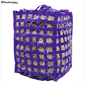 ตาข่ายป้อนอาหารม้าอเนกประสงค์สีเขียว PP ขนาด 50x20x40 ซม. ทนทาน - Product Image 5
