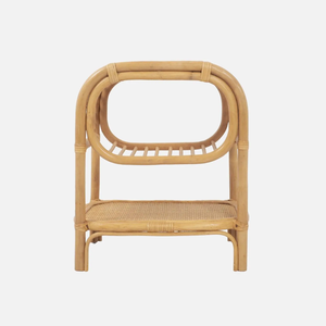 Wholesale Natural Rattan <b>Bedside</b> <b>Table</b> Nightstand Rounded Shaped for Home Hotel Use made by Vietnamese - Product Image 3
