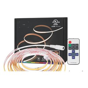 Set di Strisce LED COB con Sensore di Movimento, Luce Calda 3000K, Lampada a Striscia Notturna con Telecomando, Senza Spot - Product Image 1