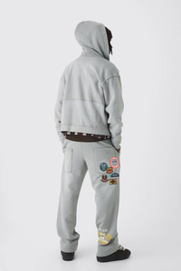 Men's Winter Hoodie 100% Cotton Pullover <b>Sweatshirt</b> Customizable Logo Design Windproof Breathable High Quality - Product Image 5