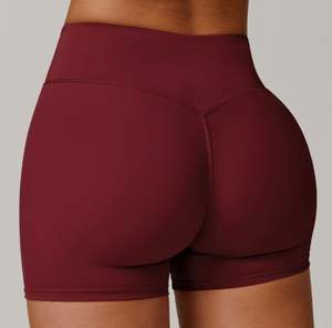 Women Breathable Eco-Friendly Windproof Hot Biker Shorts Pockets Mid Waist <b>Tummy</b> <b>Control</b> 100% Cotton Workout Yoga Athletic Gym - Product Image 1