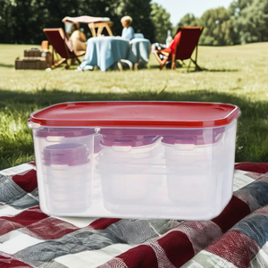 Stackable kín thực phẩm lưu trữ <span class=keywords><strong>container</strong></span> Set cấp thực phẩm hộp nhựa cho thực phẩm nhựa Việt Nam nhà sản xuất - Product Image 2