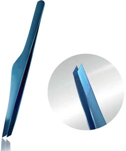 Nouvelles pinces à sourcils de haute qualité, design tendance, toutes les couleurs, poignée antidérapante, outils de maquillage, utilisation en salon de beauté. - Product Image 1