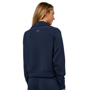 <b>Women</b> Acid Wash Autumn Hoodie Tracksuit Solid Color Long Sleeve <b>Quarter</b> <b>Zip</b> Sweatshirt Jogger Pants Casual Fleece Pullover Set - Product Image 2
