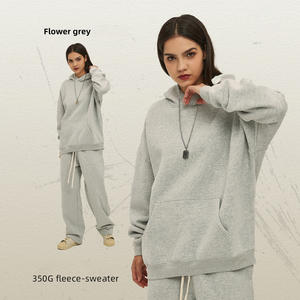 Tenues Chaudes pour Femmes et Hommes – Ensembles de Vêtements Automne-Hiver – Survêtements Chauds à Col Montant et Fermeture Éclair – Sweat-shirts pour Hommes - Product Image 1