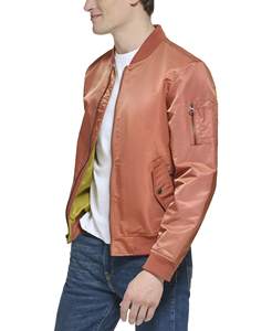 Chaqueta Varsity Personalizada para Hombre, Bordada, Acolchada, con Forro, Chaqueta Bomber de Béisbol con Cierre y Satén - Product Image 5