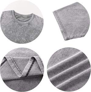 Wholesale 100 Cotton Acid Wash Oversized <b>ringer</b> Tshirt 250Gsm Heavyweight <b>T</b> <b>Shirt</b> for Men 100% Cotton <b>T</b>-<b>shirt</b> For Men Loose Fit - Product Image 3