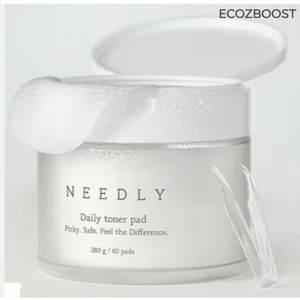 แผ่นมาส์กหน้าวิตามินซี NEEDLY 280 กรัม (60 แผ่น)-เครื่องสำอางเกาหลีขายส่ง ช่วยให้ผิวขาวกระจ่างใสและชุ่มชื้น - Product Image 2