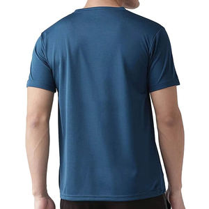 T-shirts pour hommes, best-sellers, vêtements de sport, t-shirts de course à pied, vêtements de compression pour la salle de sport, vêtements de musculation pour hommes, fibre de polyester - Product Image 5