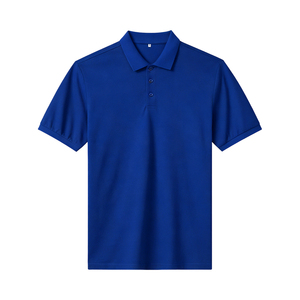 Premium Quality Custom Men Knitted for Shirt 220g Silk/Cotton <b>Blend</b> Soft Breathable Front Embroidered Blank Slim Fit - Product Image 5