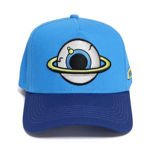 Alta calidad Unisex 5 paneles 3D bordado Logo gorra de béisbol nuevo diseño americano deportes al aire libre gorra al por mayor algodón impreso - Product Image 1