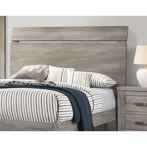 Moderno Letto Matrimoniale King Size in Legno Grigio, Struttura Semplice Laminata in Carta, Arredamento Camera da Letto - Product Image 3