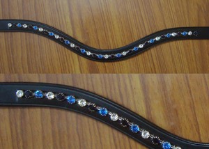 Diadema de cuero de alta calidad hecha a medida, accesorios ecuestres para caballos, al mejor precio al por mayor - Product Image 3