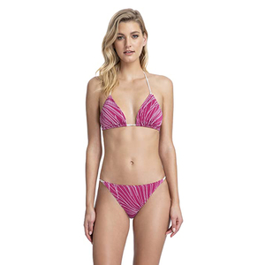 Women <b>Bikini</b> Set Breathable Swimwear Soft Stretch Beachwear Modern Design for Resort Vacation and Poolside Comfort - Product Image 5