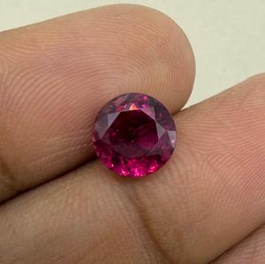 Turmalina Natural, Piedra Suelta, Genuina, Rosa, Corte Brillante Redondo, para Joyería, Anillo, Colgante, Regalo para Coleccionistas, Gema Rara, Redonda, 1.88ct - Product Image 5