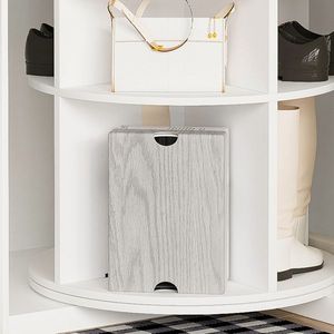 7 Tier Free Standing Rotating Shoe Rack 360 Degrees Revolving Shoe Organizer with High Bottom Design - Product Image 4