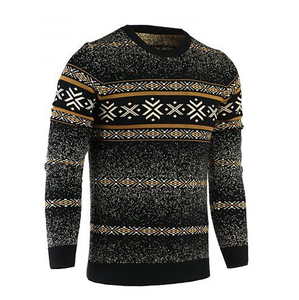 Men's Lightweight Winter Pullover Sweater 100% Cotton Soft Knitwear Warm Casual Breathable Anti-Pilling - Product Image 3
