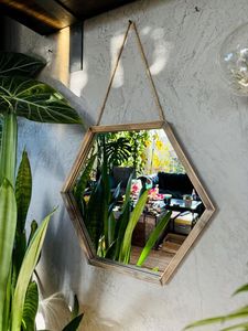 Custom Solid Wood <b>Frame</b> Mirror Personalized Wooden Wall Mirror for Home Decor Hotel Apartment OEM ODM Available - Product Image 3