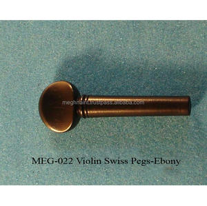 Clavijas de ébano para fagot, para reparación y reemplazo, uso profesional por luthiers, Meghna International Modelo MEG-O22, disponible - Product Image 3