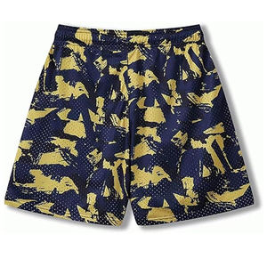 NUEVOS Pantalones Cortos Deportivos de Camuflaje Personalizados al por Mayor, Casuales, para Caza, Unisex, 100% Poliéster, Resistentes al Viento, con Cierre de Cordón - Product Image 2