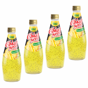 เครื่องดื่มเมล็ดสับปะรด290มล. ปราศจากน้ำตาลฉลากส่วนตัวราคาโรงงานสั่งซื้อจำนวนมาก - Product Image 1