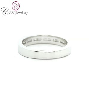 ANILLO DE DIAMANTES DE MODA 18K AU750 ORO BLANCO SOILD ORO AMARILLO NATURAL REDONDO Y CORTE PRINCESA - Product Image 3