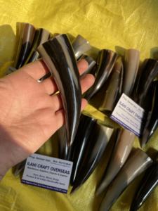 Punta de Cuerno de Búfalo Natural, Color Natural, Alta Calidad - Product Image 2