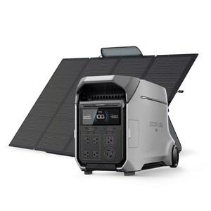 Station d'alimentation Premium EF E_C0FLOW DELTA Pro 3 4096Wh 400W Panneau solaire MPPT 120 240V Sortie AC 4000W - Product Image 3