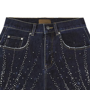 Shorts de Mezclilla Casuales y Elegantes de Cintura Media para Hombre, Diseño Personalizado 2025, 100% Algodón Transpirable, Calidad Premium - Product Image 3