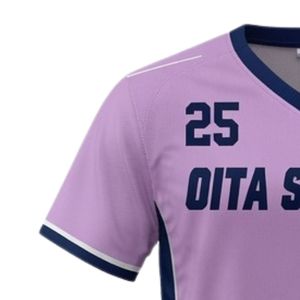 Maillot de lacrosse unisexe violet lavande en polyester, coupe athlétique, vêtements de sport performants pour matchs d'équipe - Product Image 3