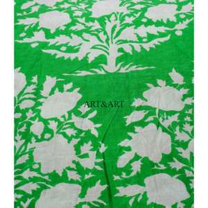 งานฝีมือทำมือ เป็นมิตรกับสิ่งแวดล้อม ผ้าฝ้ายแท้ 100% ระบายอากาศได้ดี แห้งเร็ว น้ำหนักเบา สำหรับเด็กผู้หญิงและผู้หญิง ลายพิมพ์บล็อกด้วยมือแบบอินเดีย ดีไซน์สวยงาม - Product Image 5