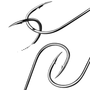 Anzuelos Luminosos Reforzados de 12 Puntas con Señuelo Intermitente, Acero de Alto Carbono y Acero Inoxidable para Pesca de Lubina, Trucha y Carpa en Río - Product Image 4