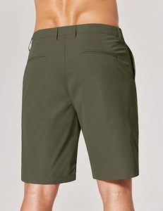 Shorts chino premium pour hommes, vêtements décontractés d'été, shorts chino extensibles pour hommes, shorts décontractés élégants, logo personnalisé, shorts de golf pour hommes - Product Image 2