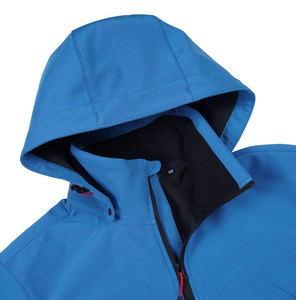 Cheap Rain Polyester/Cotton Softshell Windbreaker Unisex Hooded Zip Thin <b>Jacket</b> <b>Reflective</b> Outdoor Sports <b>Running</b> Front Quick - Product Image 4