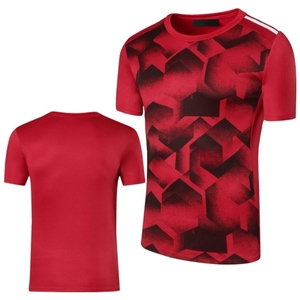 Breathable Eco-Friendly Anti-Pilling Cotton Polyester Sublimation T Shirt for Men Quick Dry Athletic Fitness <b>Graphic</b> <b>Tee</b> Wear - Product Image 1