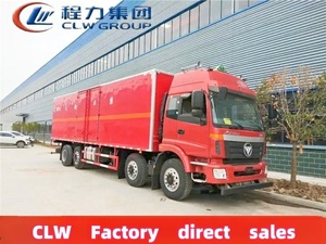 Personalizar 8x4 Foton Wing Open Van 30-40 Ton Vagón de carga Camión pesado con buen precio Euro 4 Emisión Estándar Combustible diésel - Product Image 4