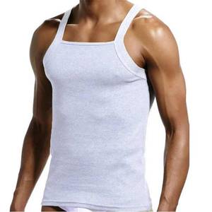 Débardeur personnalisé avec logo imprimé pour hommes – T-shirt de sport durable pour la remise en forme et le quotidien - Product Image 2