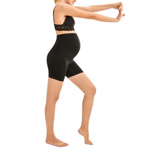 Shorts de Yoga Maternité Taille Haute Personnalisés avec Poches, Grande Taille, Respirants, pour la Grossesse et le Fitness – Vente en Gros - Product Image 3